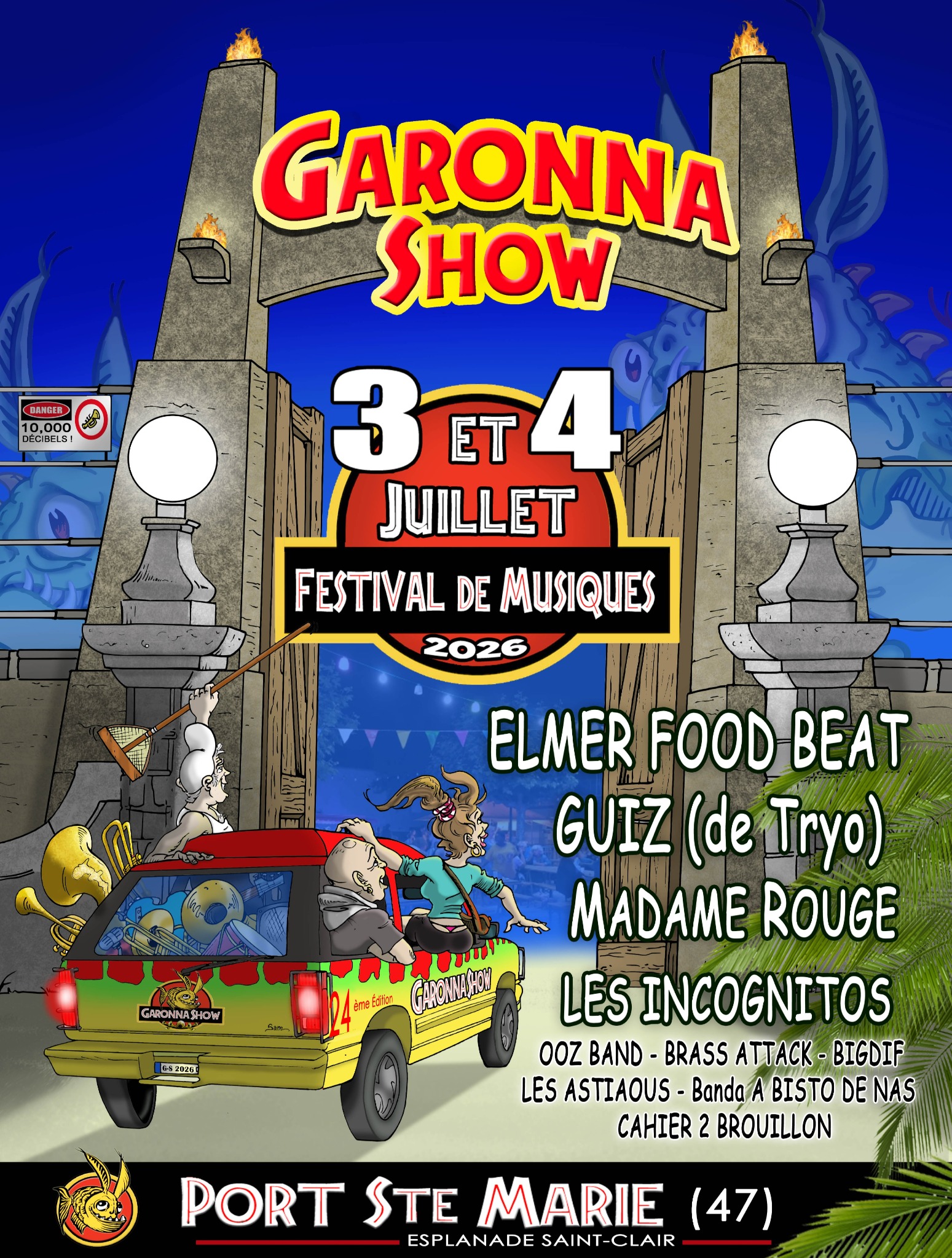 Affiche Garonna Show 2026