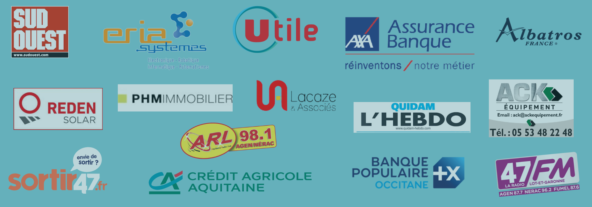 Banière sponsors site